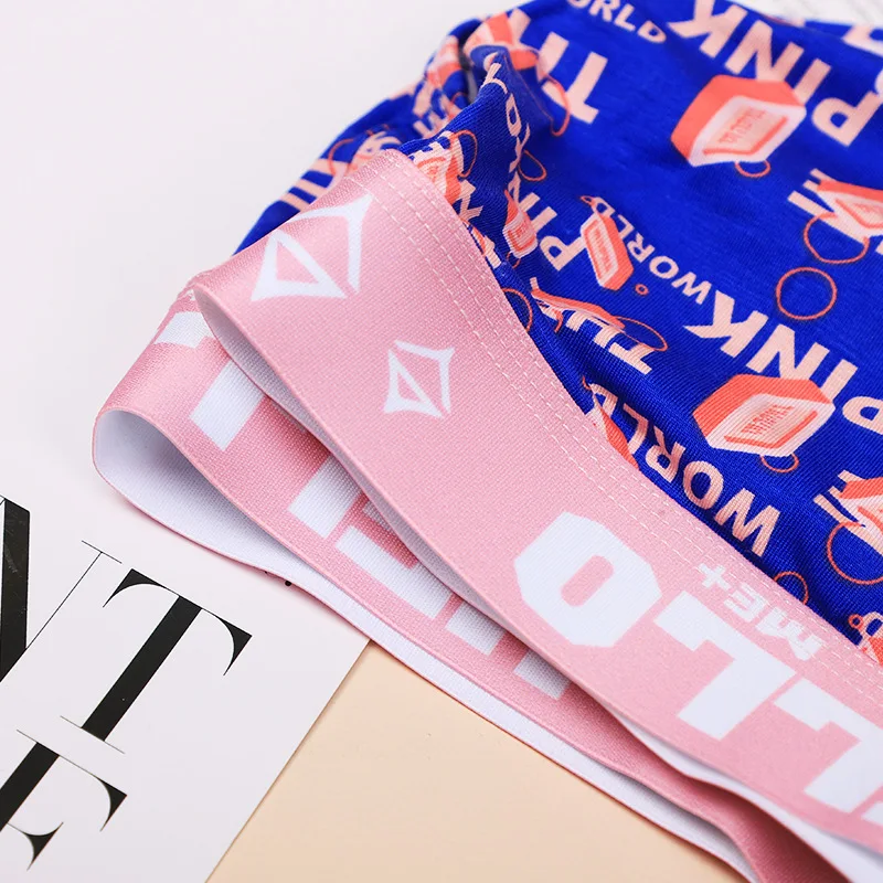 ANDERSON TALISCA Brand Pink Underwear Men Brief Sexy Panties Mens Briefs BoxerShorts Man Male Underpants Plus Size M XL A
