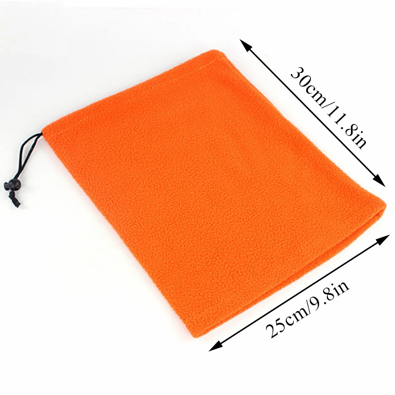 Fleece Ring Bandana Neck 2025 Tube Scarf Winter Ear Warmer Scarf Neck Warmer Adjustable Neck Collar Neckerchief Outdoor new Face Ski Mask