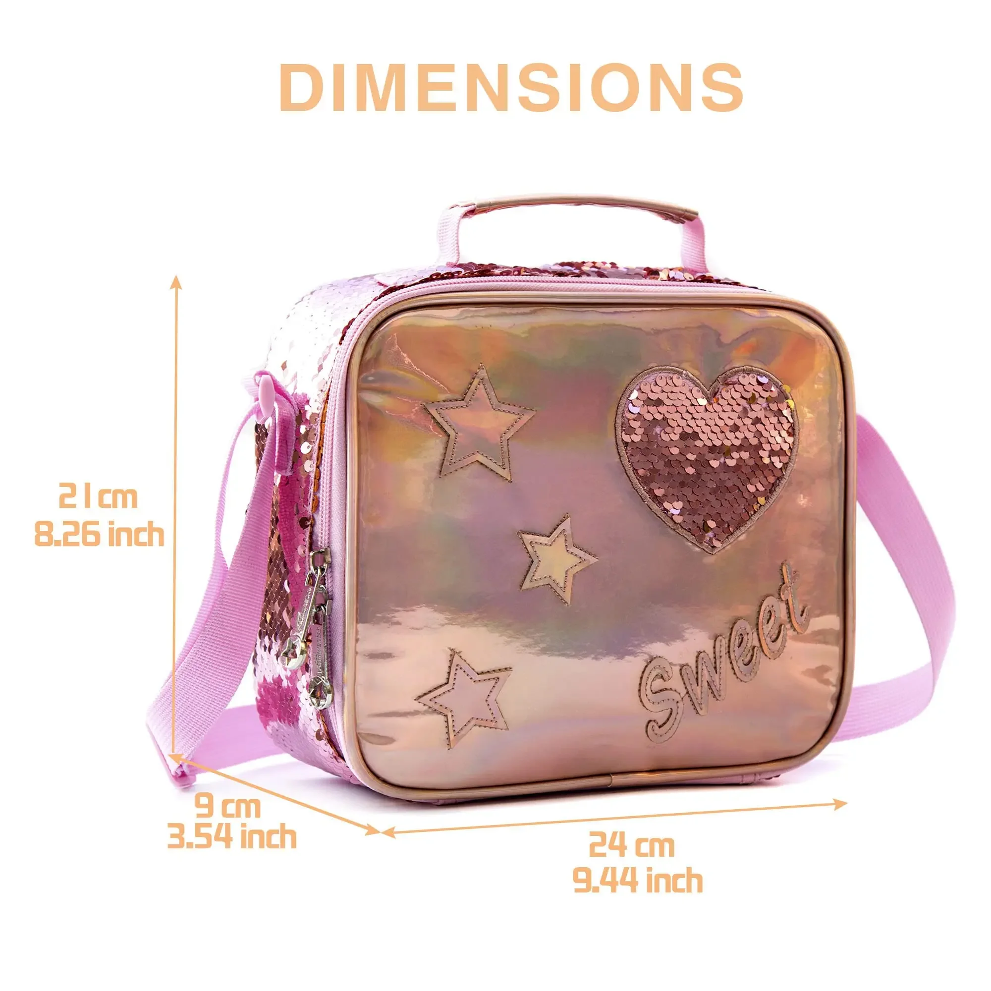 Gsequins Lunch Bag for Kids Insulated Lunch Dinner Bag Picnic Travel Breakfast 2025 Box School new Kids Handy Lunch Bag Food Bag