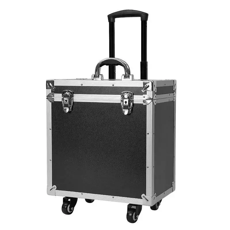 Tool Box with Wheels Toolbox for Mechanics Flight Case Aluminum Alloy Professional Complete Audio Packaging Storage Portable