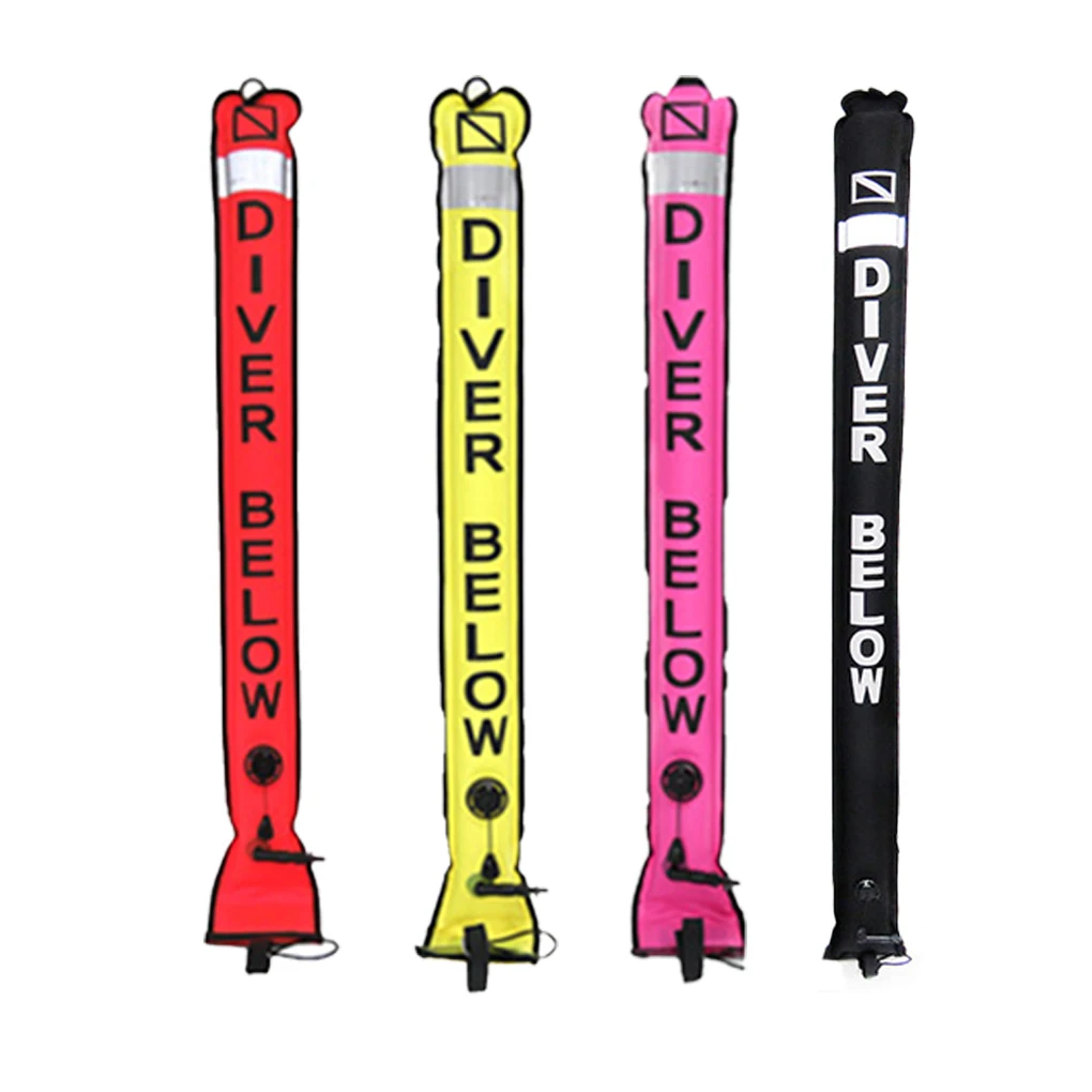 Surface Marker Buoy SMB Automatic Sealed Quick Discouraged Portable Unique Design Sausage Signal Tube Type 12