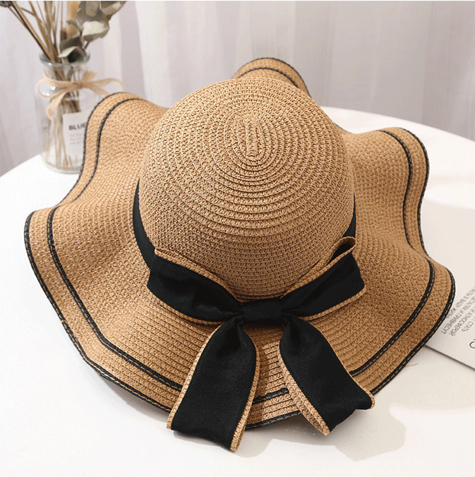Bucket Hat for Women mens Wide brim Fisherman caps solid colour Straw hat Sun Snapbacks Outdoor travel Luxury hat beach hat fishing sunscreen Bon
