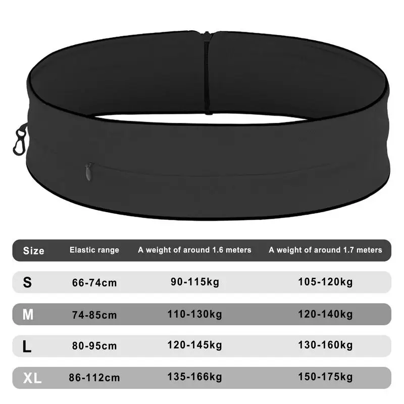 Running Belt Running Waist Belt Phone Belt Hands Free Multi-Pocket Waistpacks For Sports Travel Gym Jogging Sport Outdoor