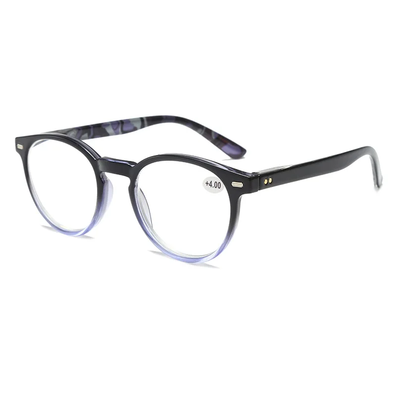 TR90 Anti-blue Light Reading Glasses for Men Women Progressive Far Eyewear Ultralight Sports Farsight Round Eyeglasses
