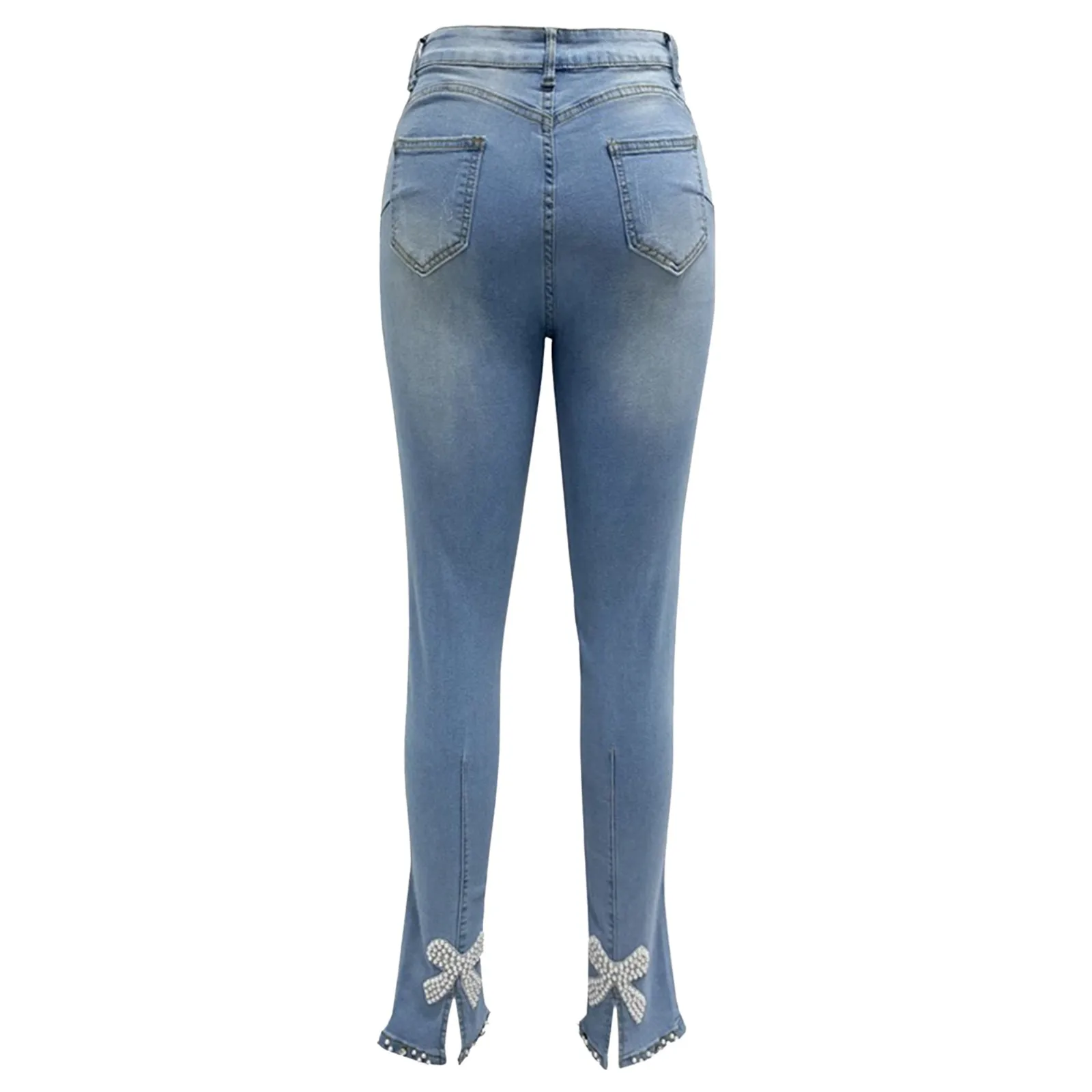 Women's Jeans High Waist Denim Pants 2025 Trousers 2024 Ripped Skinny Jeans Colombian Pants For new Women Lifts Tail Push Up Jeans