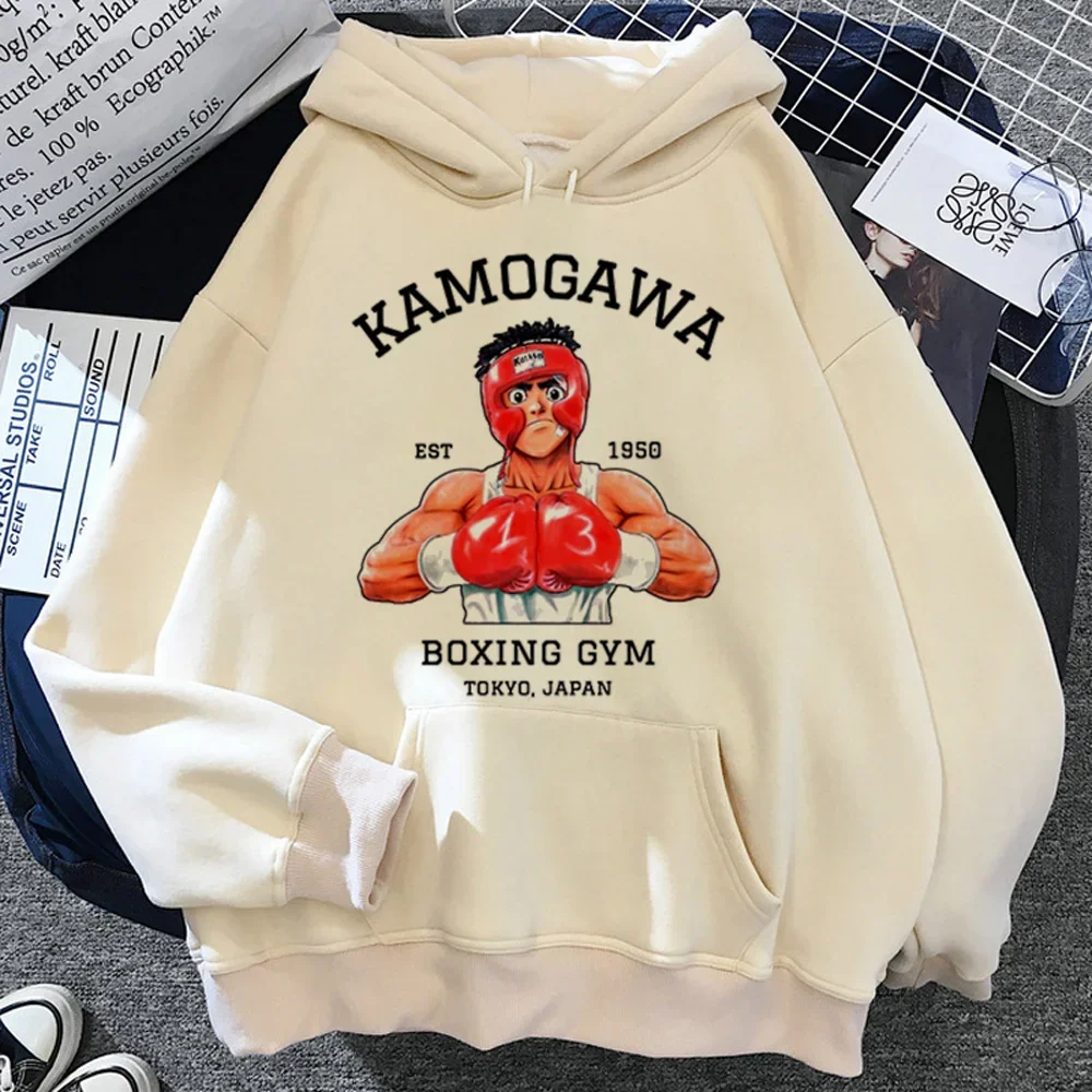 Hime No Ippo hoodies women anime 2025 sweat new y2k sweatshirts women Fleece Pullover