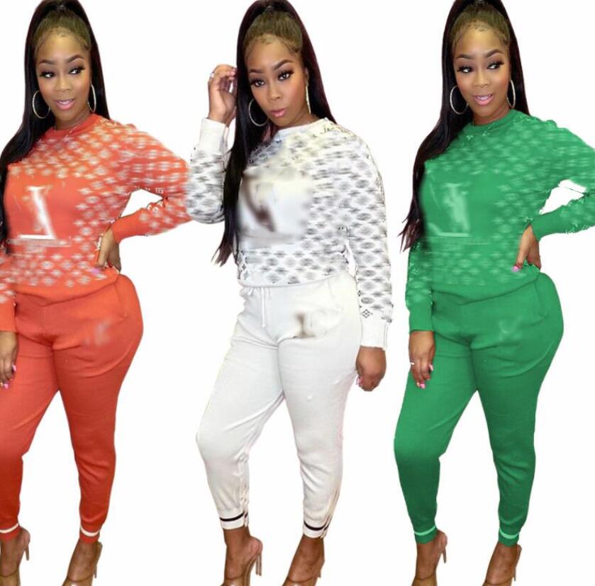 Designer Women Tracksuits Long Sleeve Luxury Brand Hoodies Top Trousers Outfits Ladies Fashion Sportsuit Casual Pants Sets
