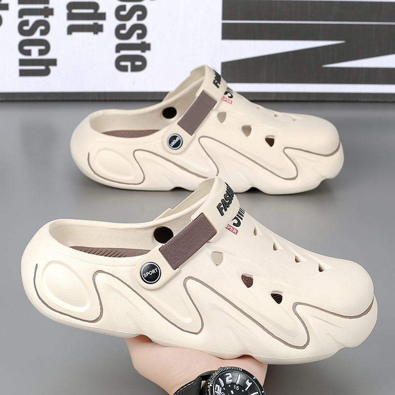 Men Sandals Slippers Outdoor Beach Comfortable Soft Clogs Design Mens Slippers Casual Shoes Garden Shoes Mens Sandals Slippers