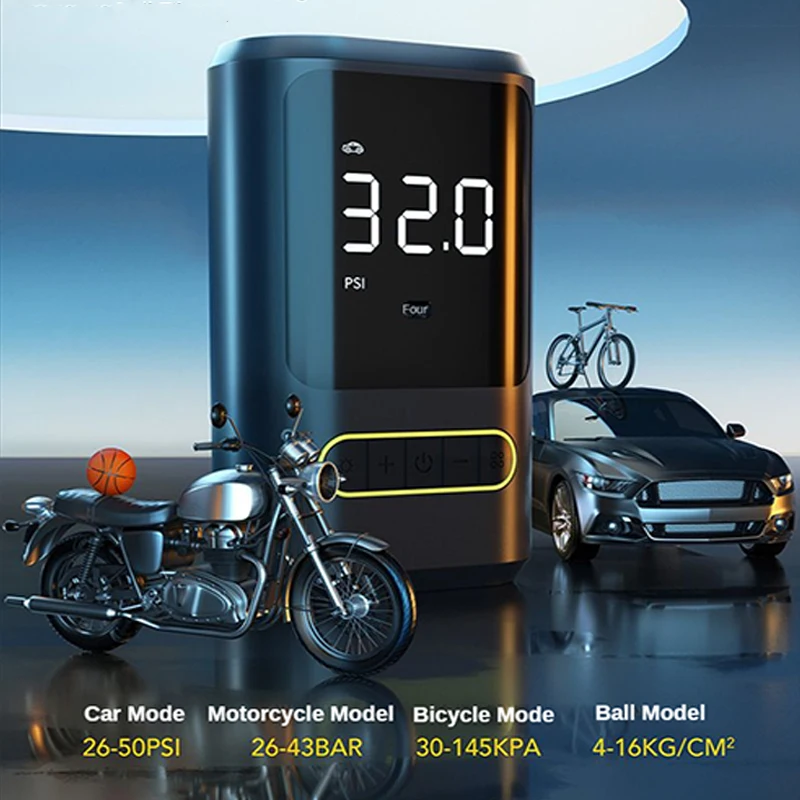 Mini Car Air Compressor new 12V 150PSI Portable Car Tire Iator Smart Digital Iatable Pump For Car 2025 Bicycle Boat Air Pump