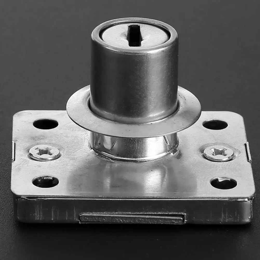 Hardware Steel Drawer Lock Desk Drawer Lock Wardrobe Locks Cabinet Locks Furniture Cabinet Locker with 2 Keys