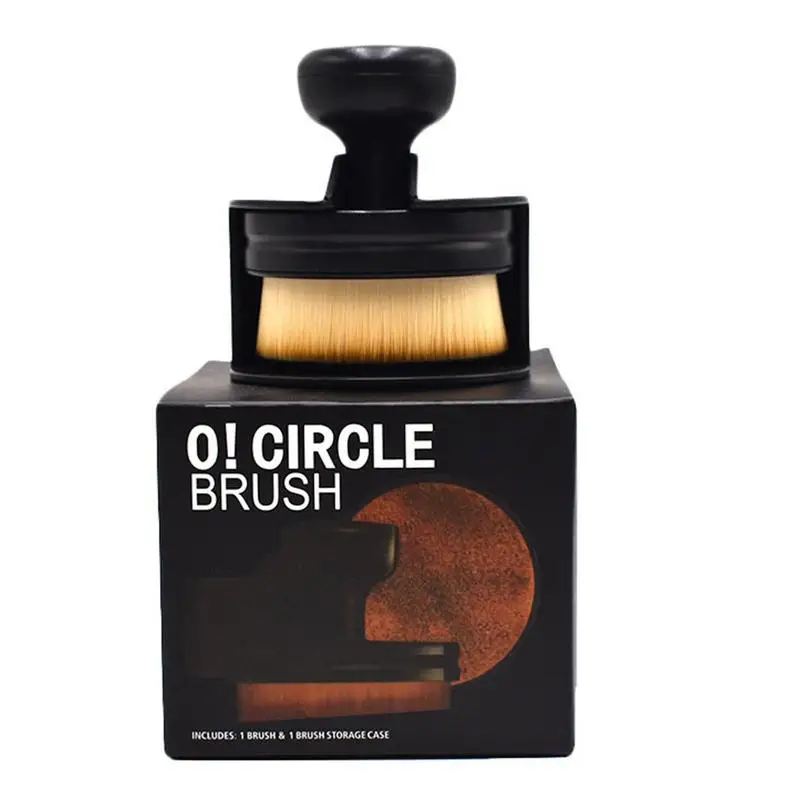 Tire Shine Car Detailing Brush Synthetic Fiber Auto Tire Shine Applicator Wash Tire Cleaner Portable Car Interior Cleaning Tool