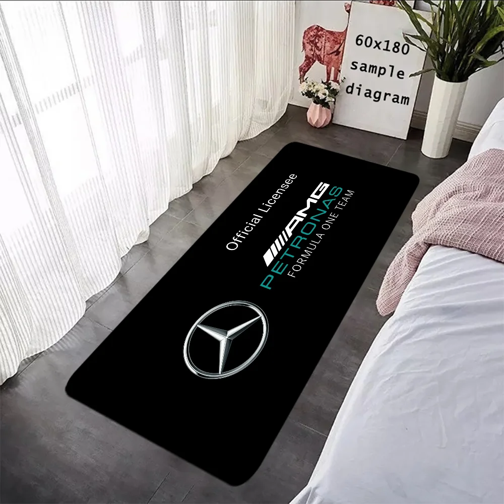 Door Mat Mercedes-Benzs Doormat Kitchen Carpet Balcony Floor Mats Rugs Super Absorbent Bathroom Rug Foot Entrance 2025 Bath new Room Home