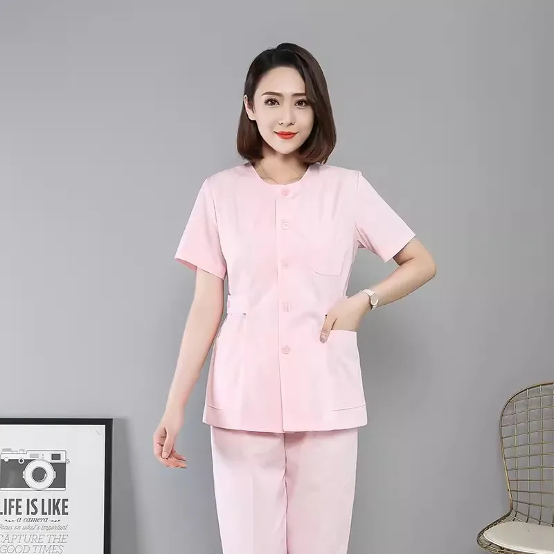 Medical Suit Hospital Outdoor Jacket Doctors Clothing Scrubs Tops Nurse Uniform Dental Clinic Workwear Lab Coat