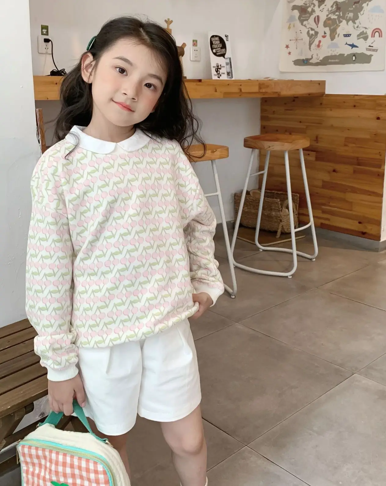 Kids Sweatshirt 2023 Autumn Girl Skirt Brand Children Denim Jacket Clothes Cute Baby Long Sleeve Tee Top Girl Cardigan Outwear