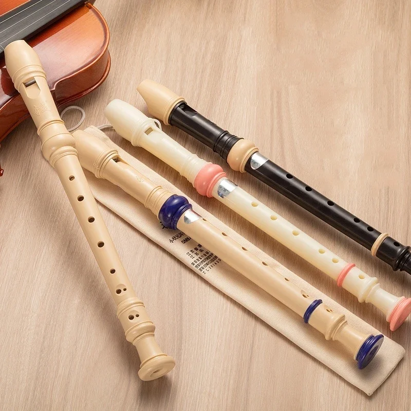 1PCs Adjustable 6/8 Hole Treble Flute new Long Flute ABS Non-toxic 2025 Soprano Recorder Clarinet Beginner Flute Woodwind Instruments