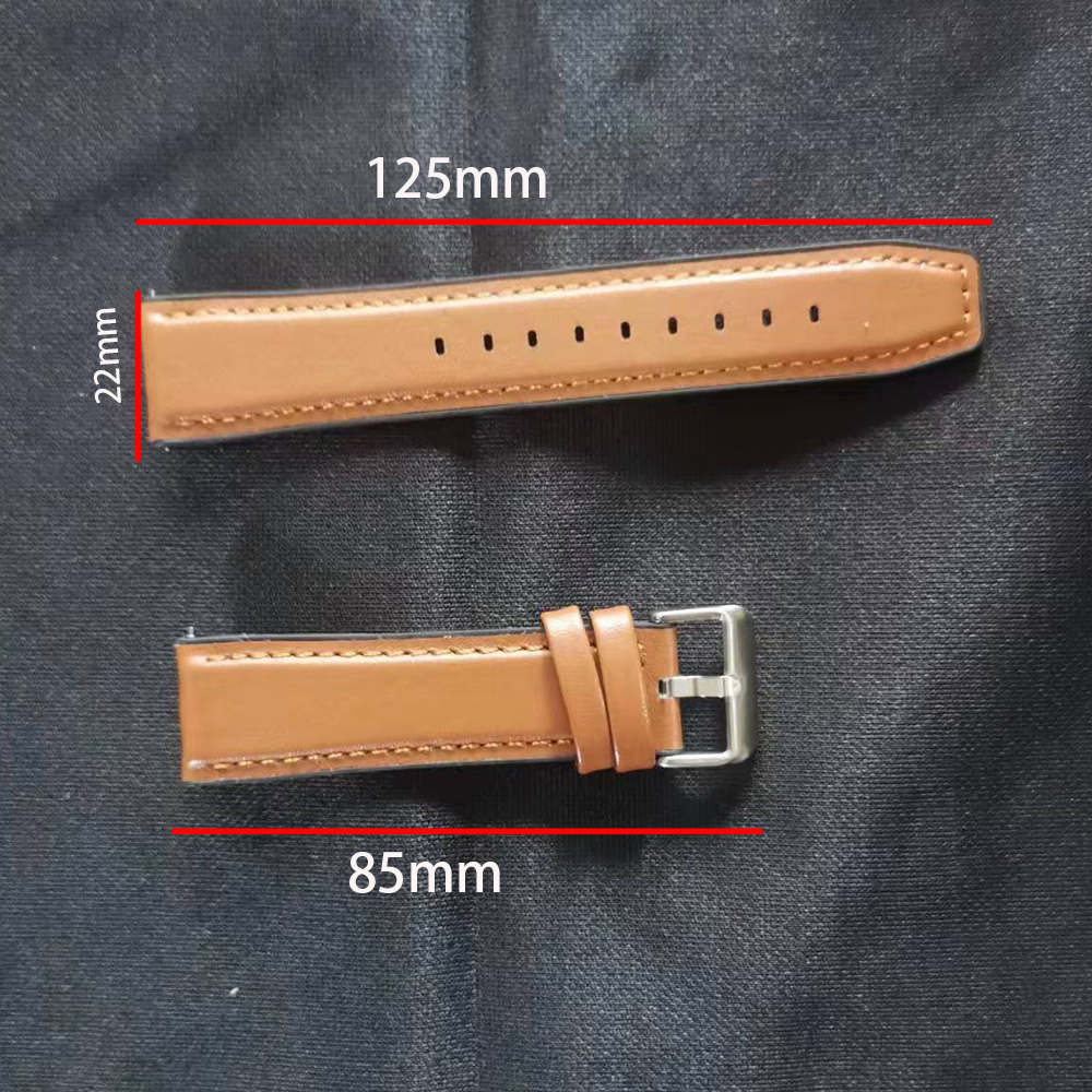 GTR4 Smart Watchband 22mm Silicone Leather Strap for Huami Amazfit GTR 47mm 4 3 2 2E Bracelet GTR3 Pro Band For Amazfit Pace