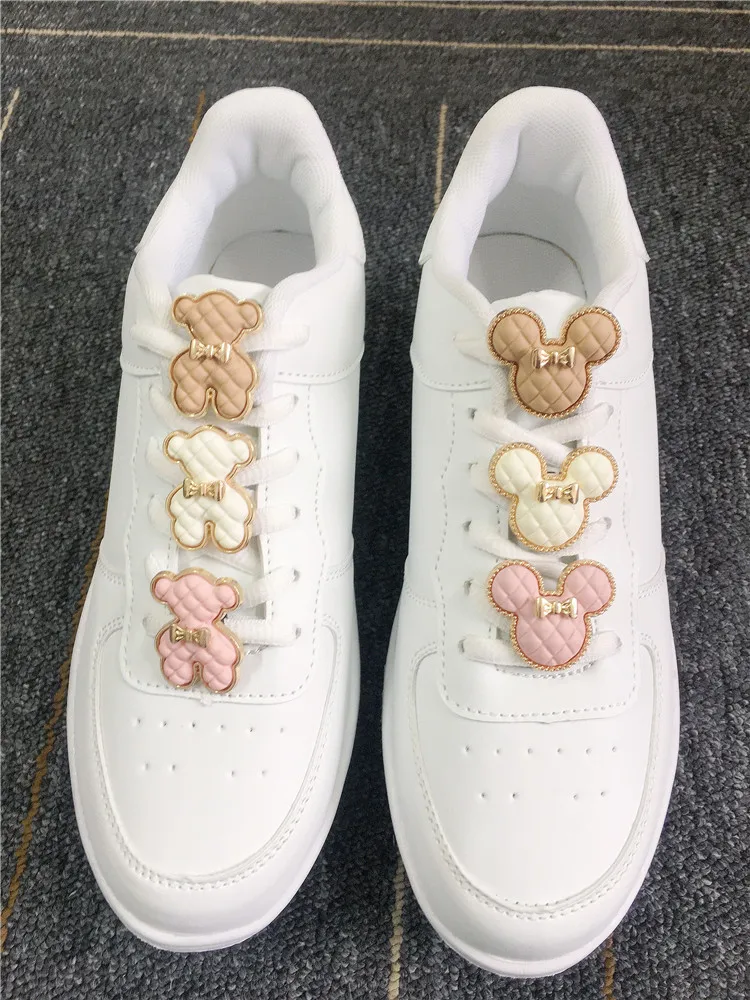 Design Jewelry Shoelaces Charms 2025 new Metal Shoe Laces Decor Diy Woman Sneakers Buckle Accessories Shoes Decorations Girls Gift