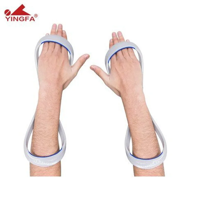 2Pcs Forearm Fulcrum Fin Corrective Freestyle Arm 8 Word Teaching High Elbow Swim Webbed Glove Swimming Equipment
