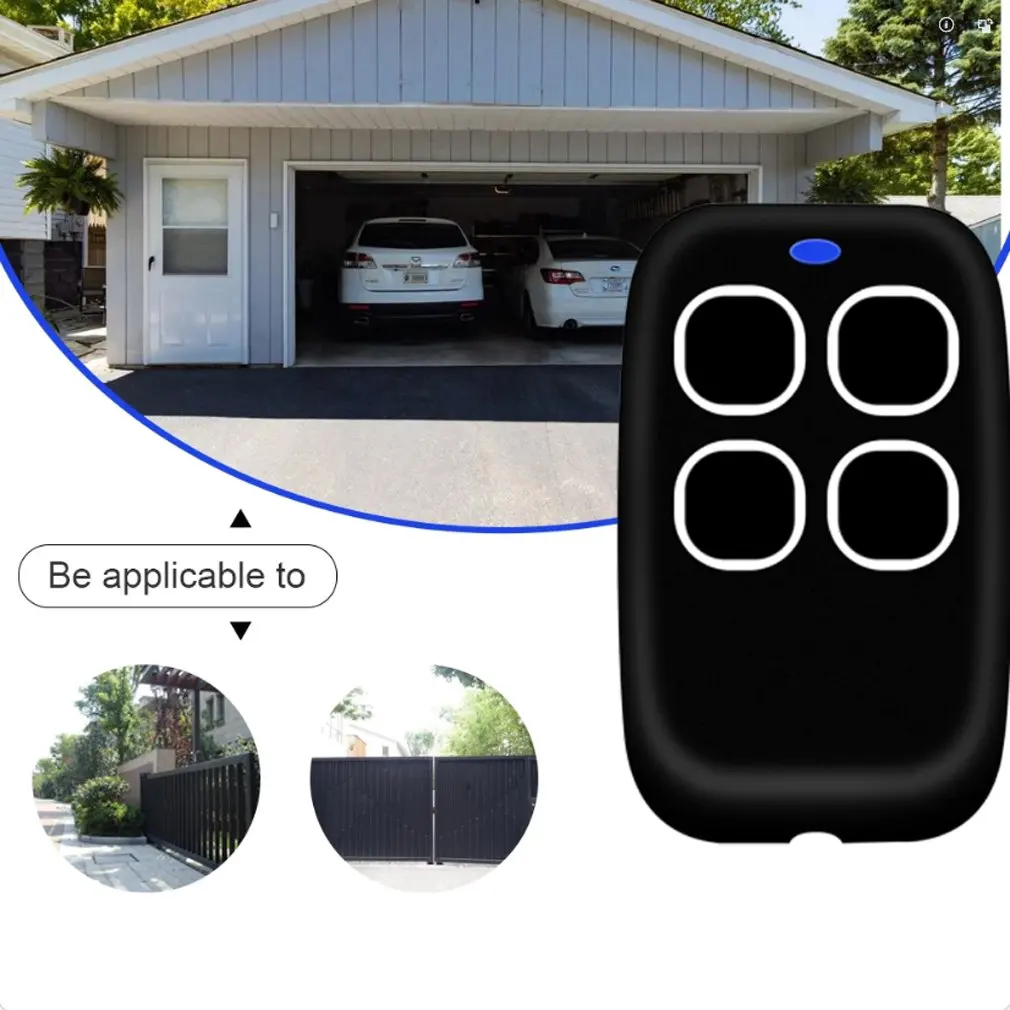 286MHz-868MHz Garage Door Remote new Control 2025 Duplicator Multi-Frequency Code Grabber Clone Gate Key Fob Command Hand Transmitter