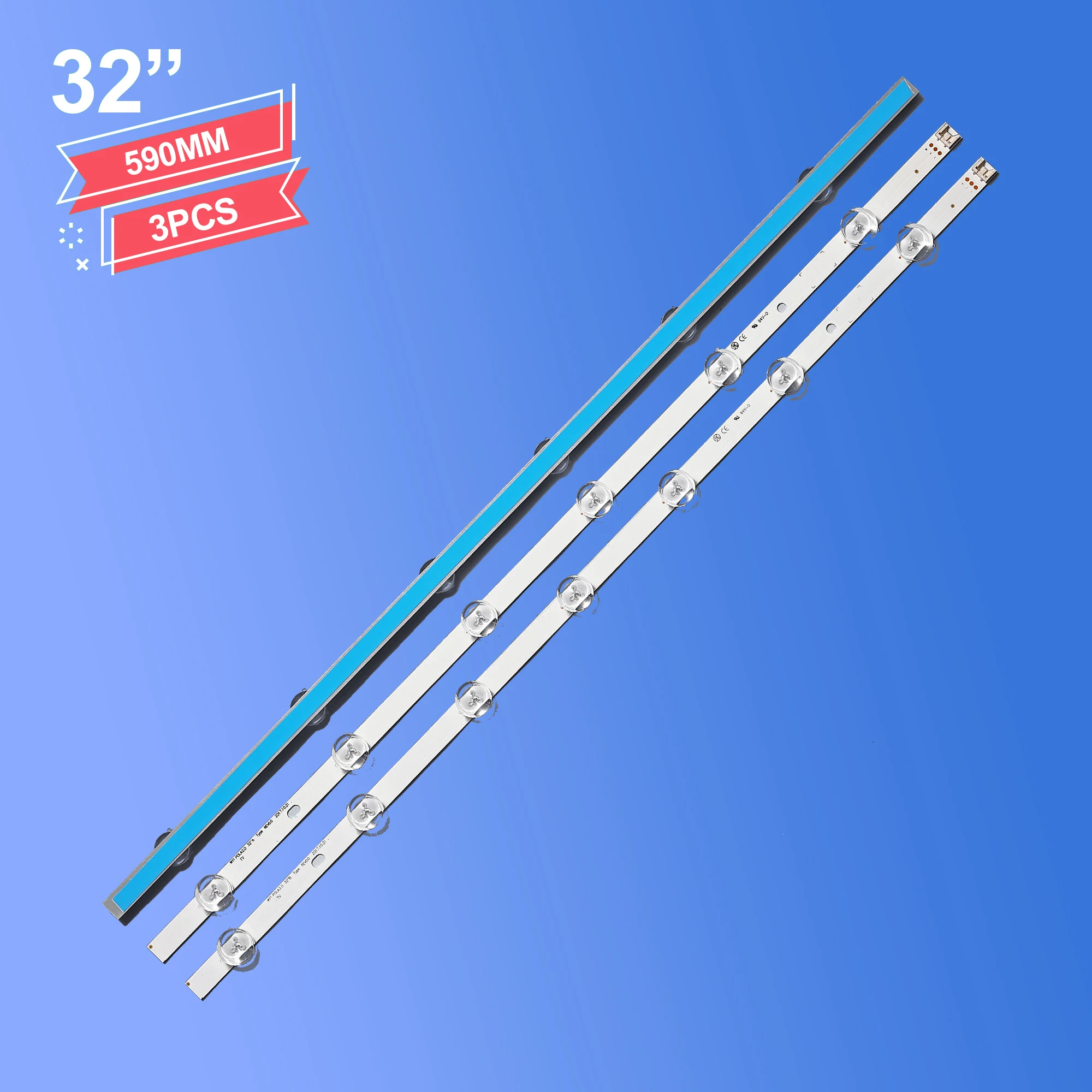 10 Set LED backlight strip for LG TIRA DE LED TV 32" 32LN540B uot pola2.0 32ln54 agf78399401 32LN5707 HC320DXN-VHFPA-21XX