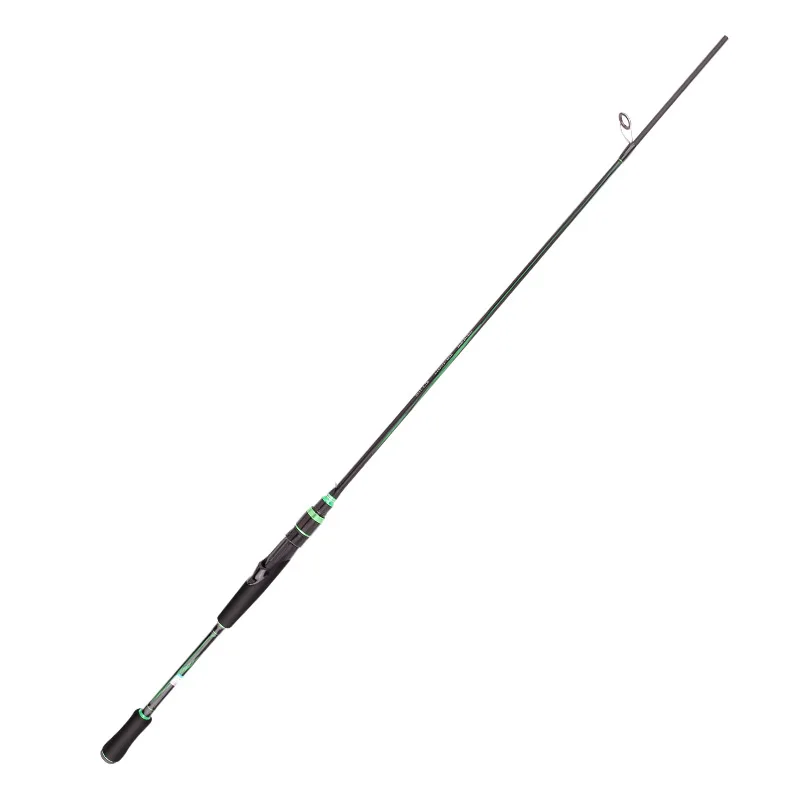 1.65m 1.8m MH Power Casting Fishing Rod 2 Sections Lure Weight 15-45g With Segmented EVA Comfortable Grip Fishing Pole