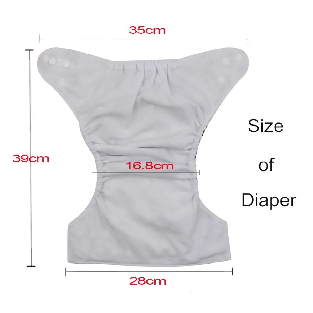 Baby Washable Reusable Real Cloth Pocket Eco friendly Nappy New Design Diaper Cover Wrap One Size