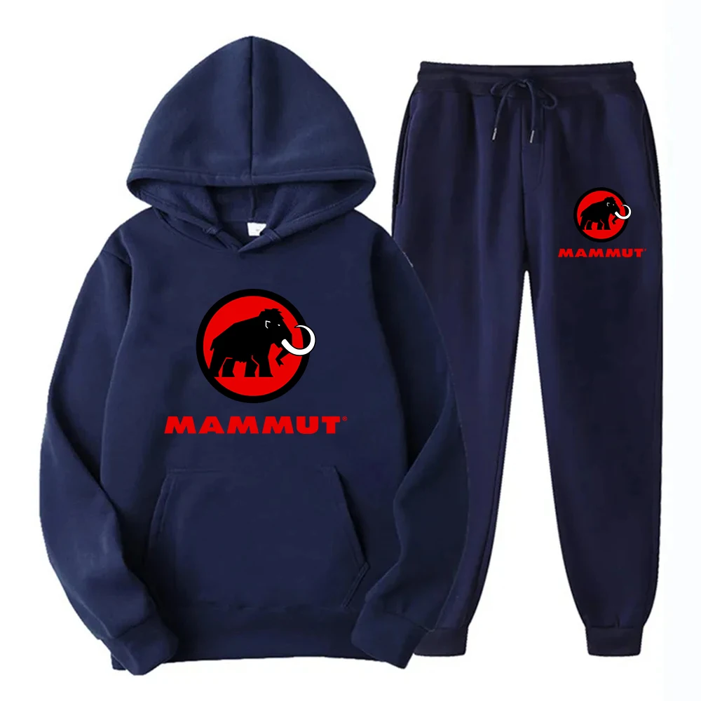 Tracksuits Winter Tech Fleece Hoodies Designer Sweater Sets Sweatshirt Casual Pants Sports Luxury Harajuku Male Running Clothing