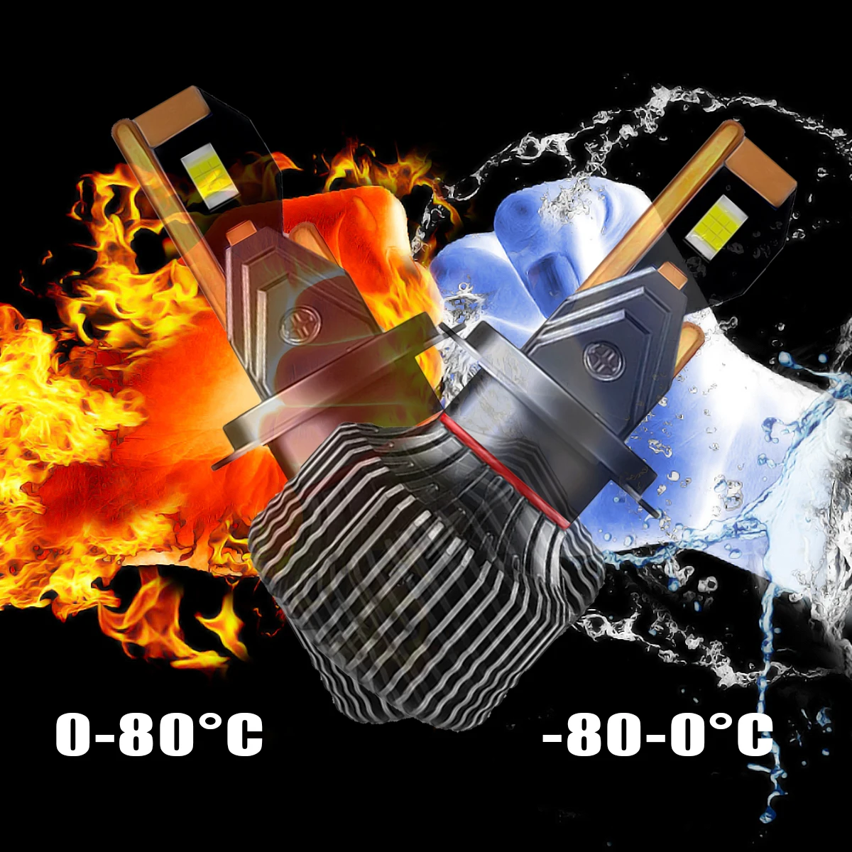 ZTZPIE 6000K HB3 HB4 9005 9006 H1 H7 H4 H11 Bulb Led Lamp CSP 7750 Chips Car Headlight Light 700W 360000LM Fog Lights Lamps