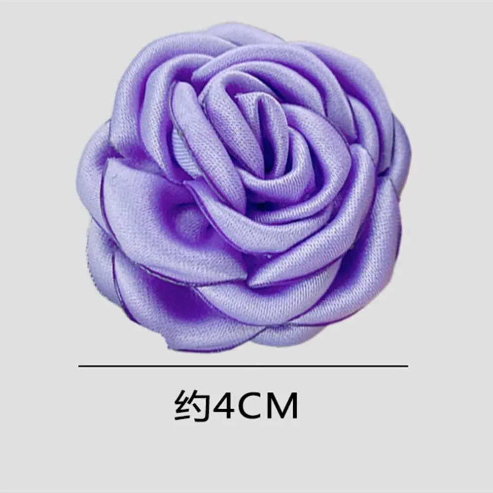 2pcs Women High new Heel Wedding Women Bride Shoe 2025 Decorations Soft Flower Charm Buckle Shoe Clip Shoe Embellishment