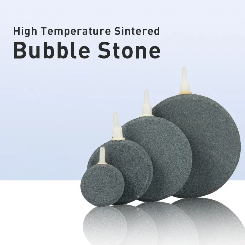 Aquarium Diameter 4/5/6/7/8cm Round Air 2025 new Stone Silent Air Pump Fish Tank Oxygen Kit Bubble Pump Aquarium Bubble Stone Accessories