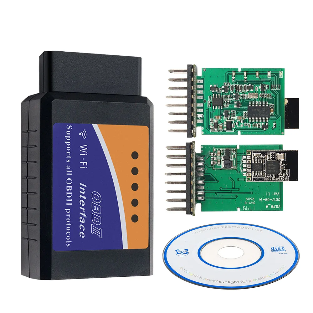 ELM327 V1.5 PIC18F25K80 Elm 327 V1.5 Bluetooth OBD2 Scanner Elm 327 WIFI 1.5 2025 Auto Diagnostic new Tool OBDII for Android/IOS/Windows