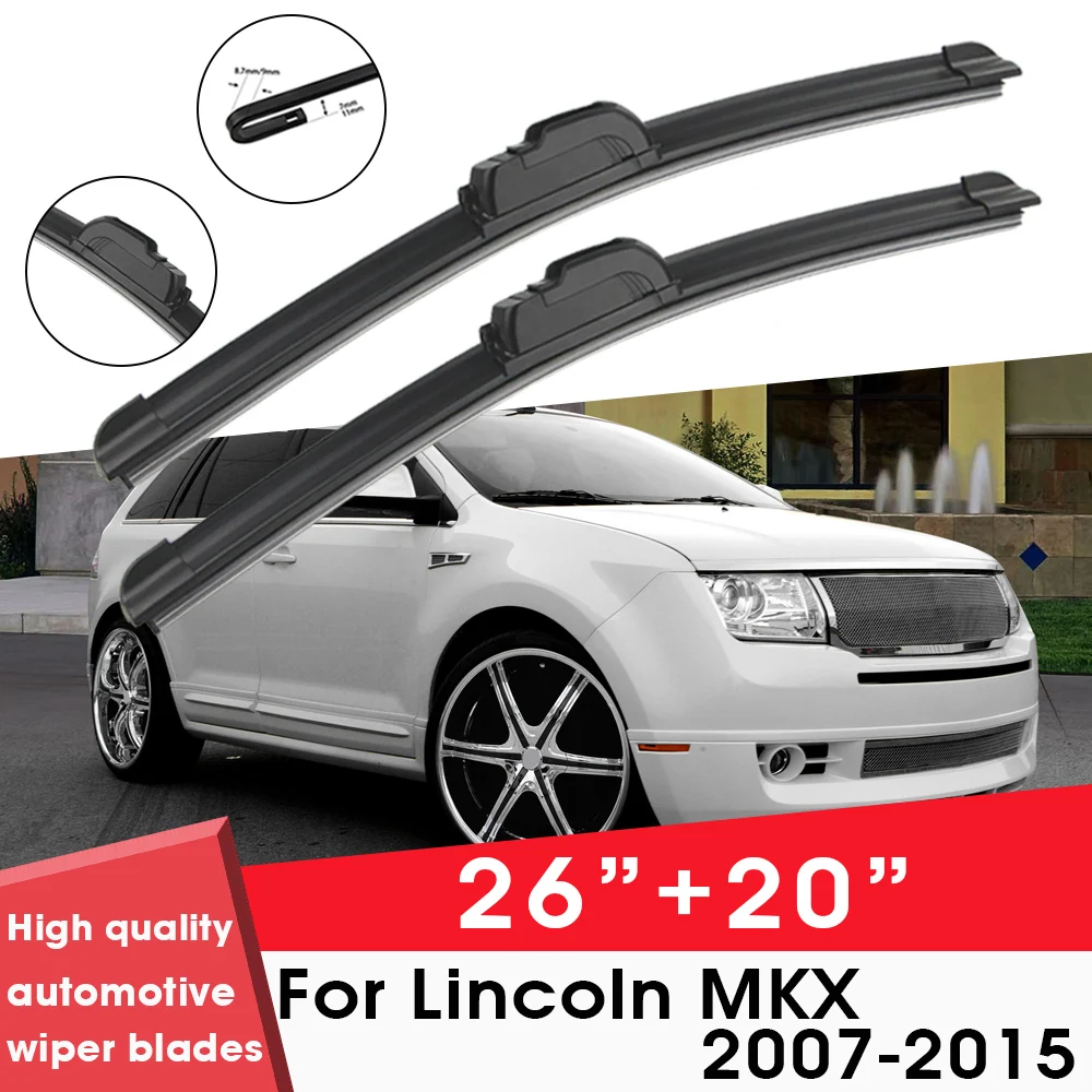 BEMOST Car Wiper Blades Front Window Windshield Rubber Refill For Lincoln X Accessories