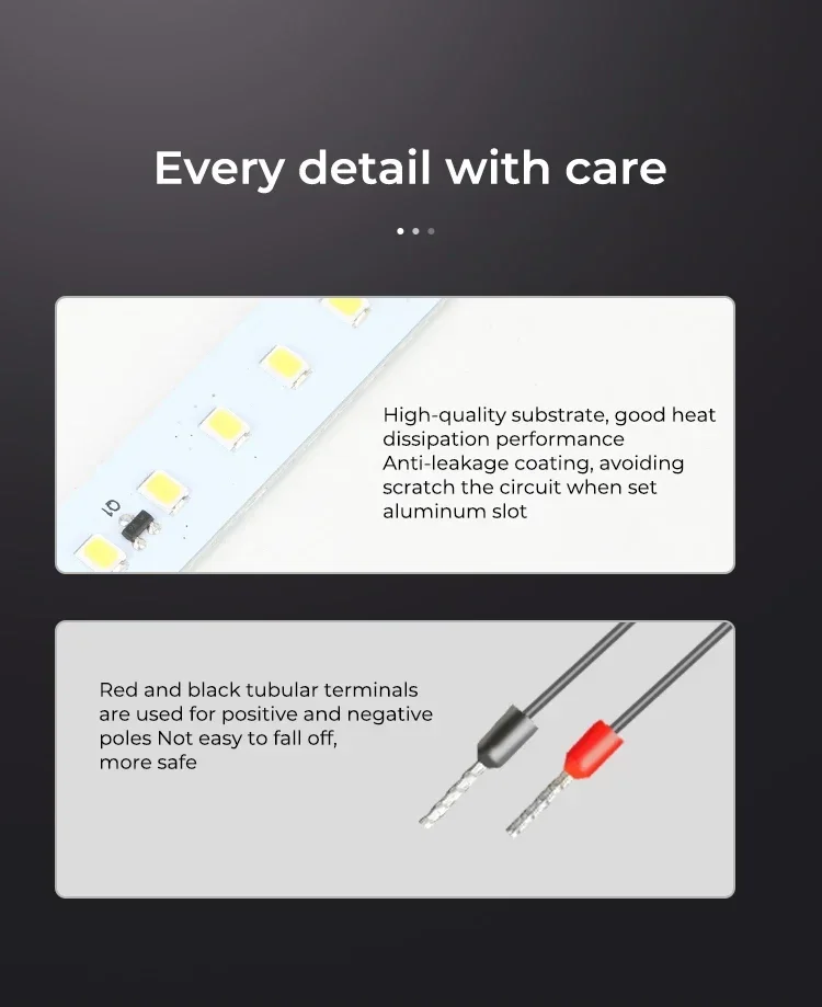 Creality Ender-3 V3 SE/KE LED Light Bar Kit Bright Light Energy and Power Saving Easy Installation