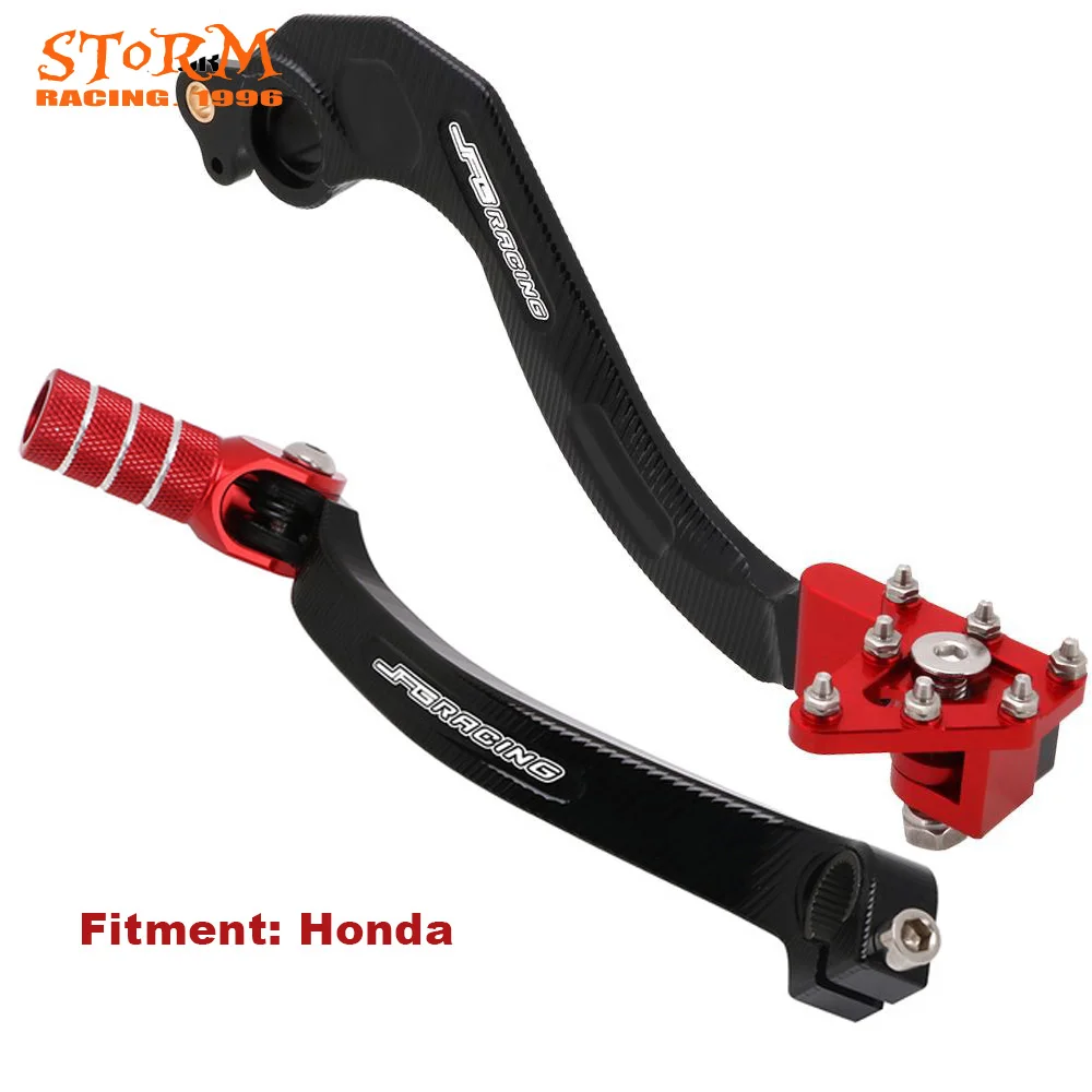 Motocycle CNC new Aluminum RED Foldbale Gear Shift 2025 Lever Shifter Pedal For HONDA CRF250R CRF 250R 250 2010 2011 2012 2013 2014 2015