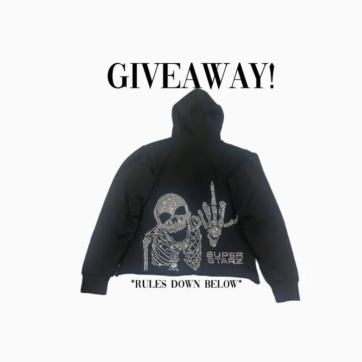 Harajuku Oversized Diamond skull Print Streetwear Hoodie Vintage Streetwear Tops Sweatshirt Goth Hoodies Women Y2k Clothes