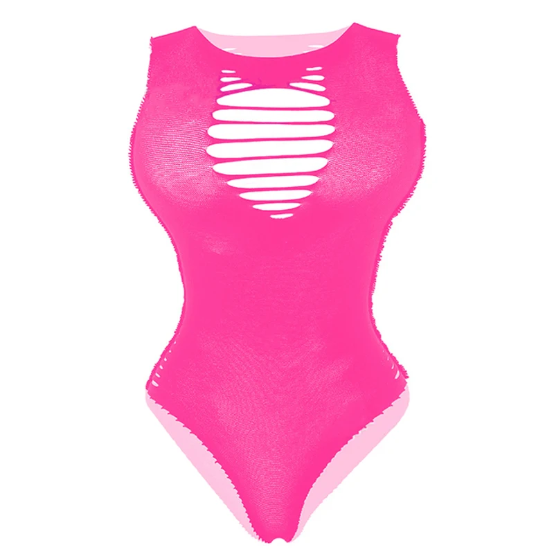 New 2025 Sexy Nightwear Female Bikini Body Suit Lingerie Women new Hollow Out Fishnet Bodysuits Summer Sleepwear Wholesale