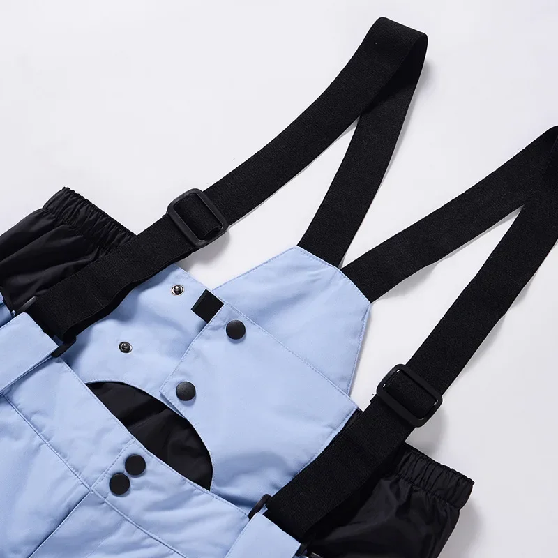 2024 New Ski Pants for Men Winter Thermal Windproof Waterproof Snowboarding Overalls Pants Outdoor Sports Skiing Mountain Pants