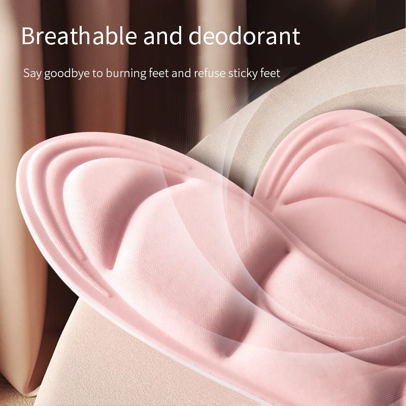 5D Memory Foam Orthopedic Sports Insoles For Shoes Women Men Flat Feet Arch Support Massage Plantar Fasciitis Feet Care Pads
