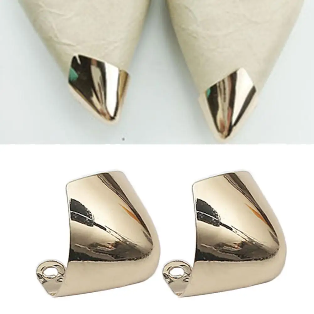 new High-heel Toe Metal Protective Sleeve Anti-kick Metal Shoes Clips 2025 Shoe Buckle To Decorations Shoe Toe Reapair Accessories