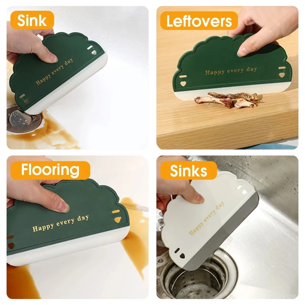 1/2/3Pcs Water Scraper Mini Plastic Countertop Wiper Board Home Use Cleaning Artifact for Table Bathroom Mirror Toilet Sink Pool