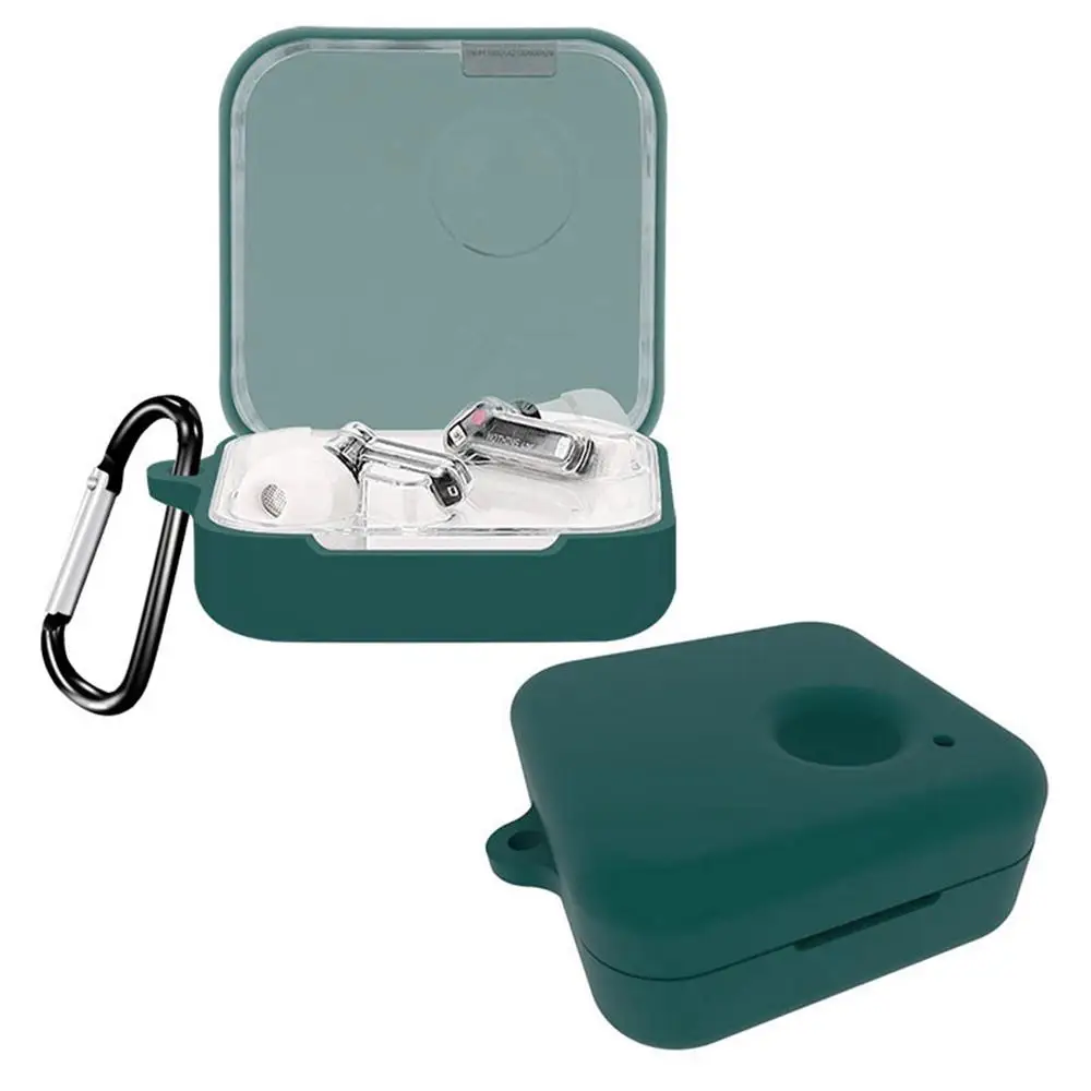 1~5PCS Silicone Cover For Nothing Ear1 Earphone Translucent Silicone Protective Cover Case For Nothing Ear 1 Earphones