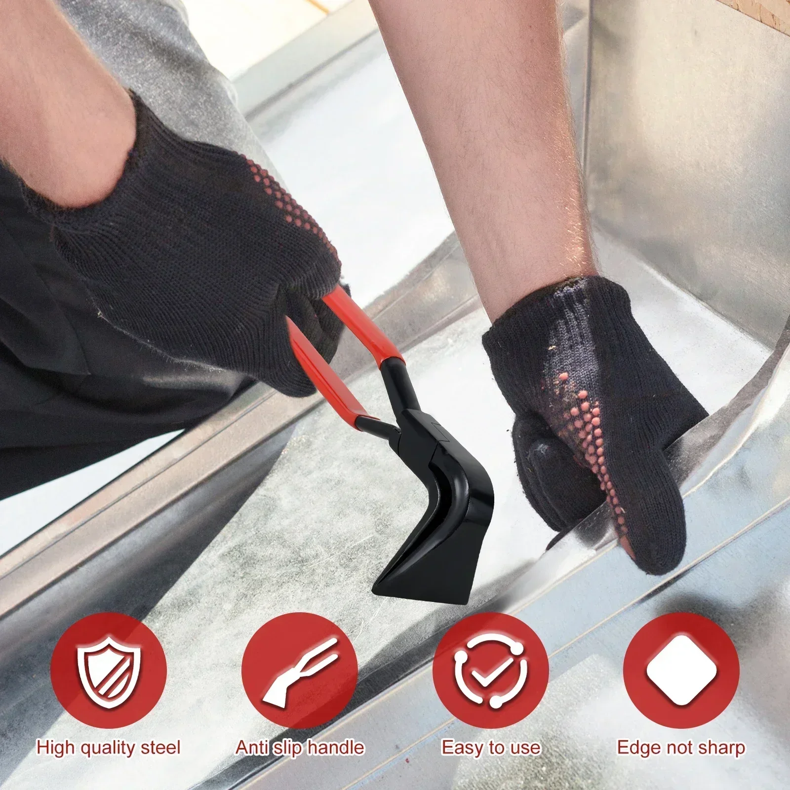 Hand Seamers Metal Steel Sheet Metal Bender Durable Metal Bending and Flattering 2025 Pliers Straight 45°/90° new Sheet Hand Tools