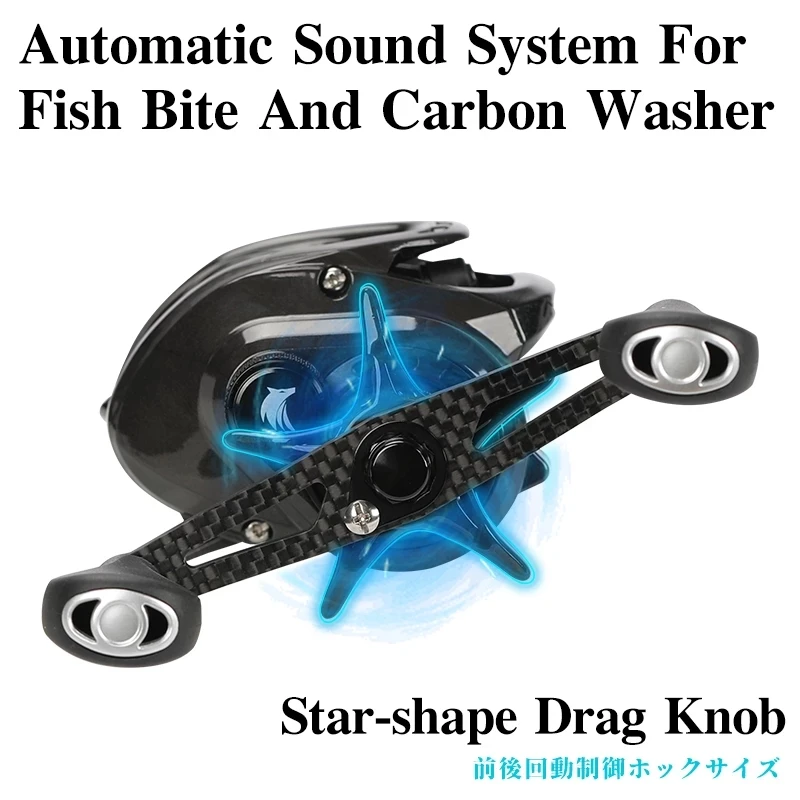 TSURINOYA DARK WOLF High Speed Baitcasting Reel KG Max Drag BB Seawater Carp Fishing Reels Wiht m PE Line