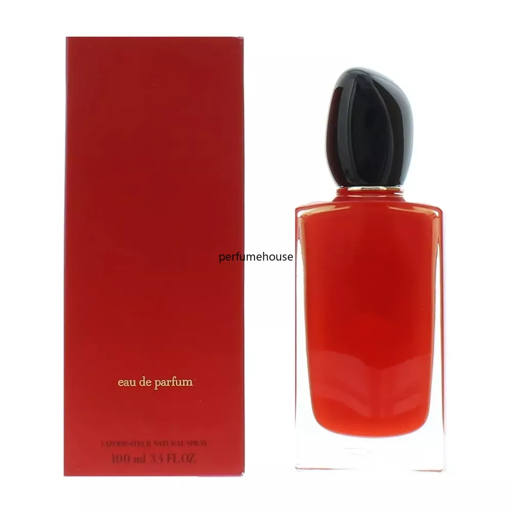 Designer red Perfume 100ml women fragrance good smell long time leaving lady body mist high quality Fast shipping
