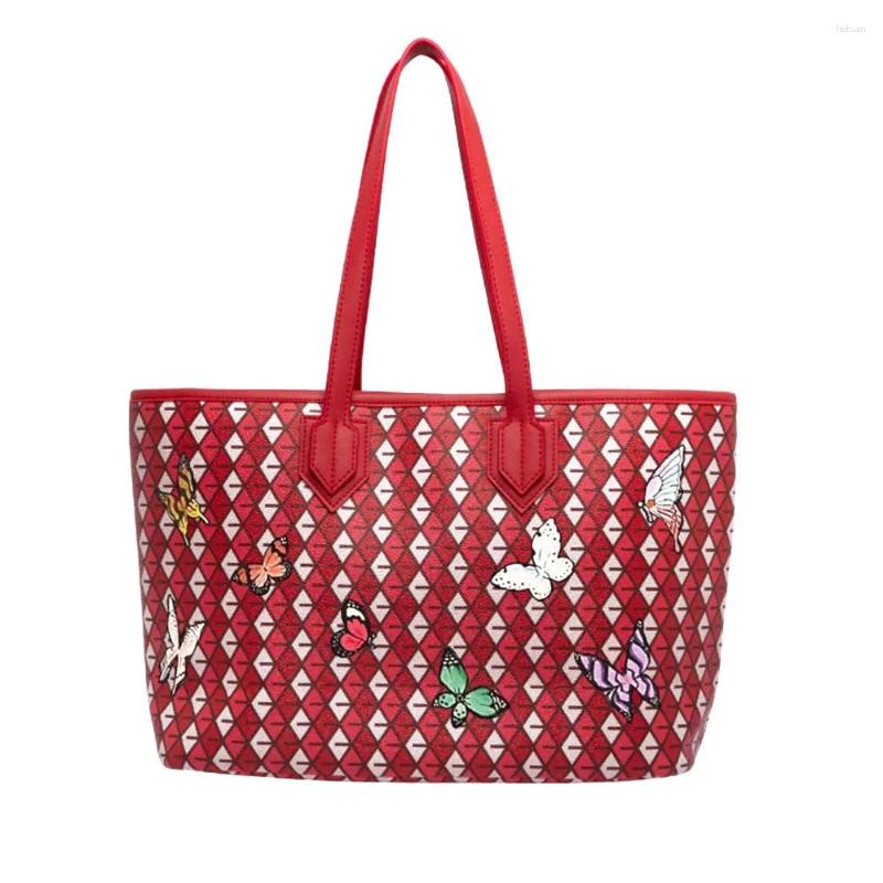 Evening Bags Fashion Butterflies Tote Canvas Women Handbags Shoulder Bag Shopper Large Hand Woman Sac De e Femme 8fa2