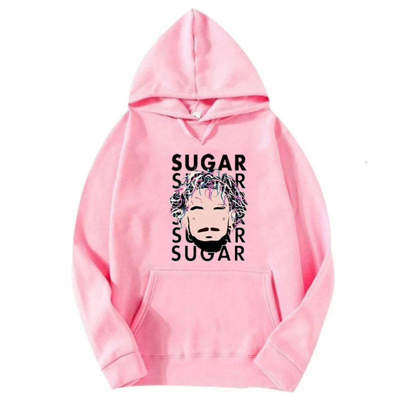 Cartoon Moving Couples Loose Course Sweatshirt and Velvet Large size hoodie 240430