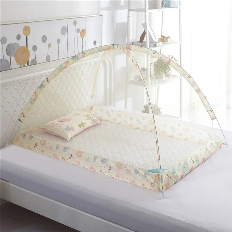 Bed Baby Dome Free Installation Portable Foldable Babies Beds Children Play Tent mosquitera cama Childrens Mosquito Net 240422