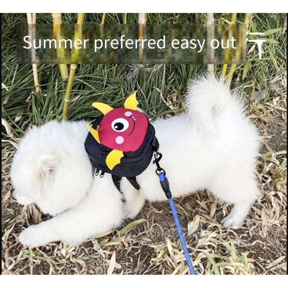 Luxury Designer dog New Pet Small And Medium-Sized Dogs To Go Out Walk. Snack Bag For Dogs. Dog Backpack Can Be cat Hung With A Leash Free Shipping