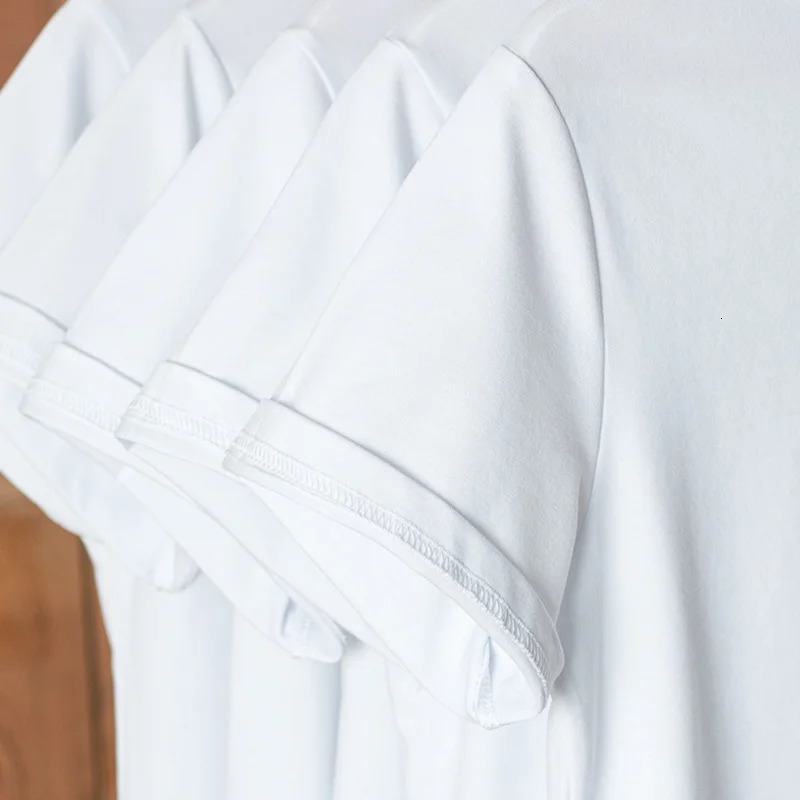 Plain T-shirt Men 100% Cotton 240g Heavyweight High Quality Basic Solid Color Loose Women Tshirts Oversize Eurocode Tops Tee 240429