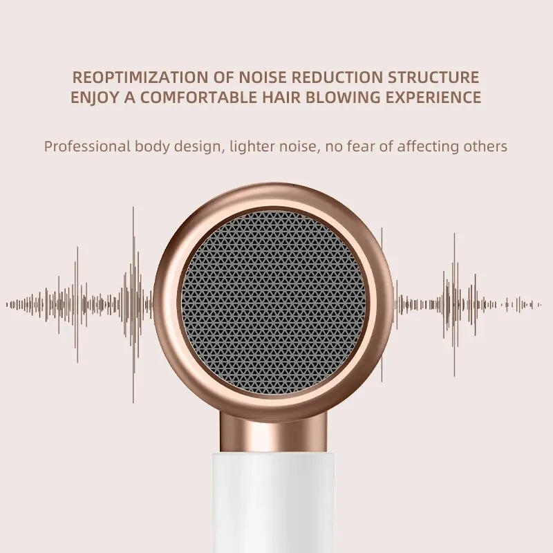 2000W 5th Gear Professional Hair Dryer Negative Lonic Blow Dryer Cold Wind Air Brush Hairdryer Strong PowerDryer Salon Tool 240429